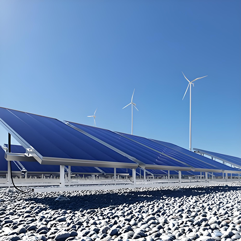 गर्म डुबकी से जस्ती इस्पात घटकों के साथ बड़े पैमाने पर और उपयोगिता पैमाने पर सौर पीवी पावर प्लांट के लिए ग्राउंड सोलर माउंटिंग ब्रैकेट