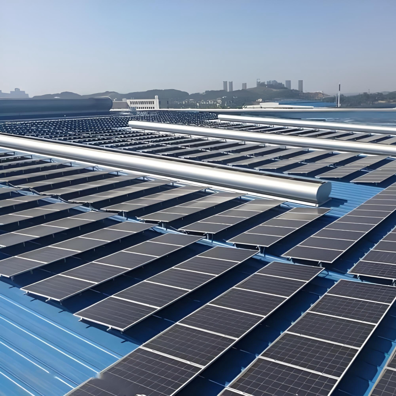 खड़े सीम टिन छत के लिए सोलर पैनल रूफ माउंटिंग ब्रैकेट एंटी-संक्षारण अनुकूलन योग्य त्वरित स्थापना