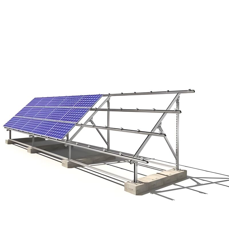 भारी शुल्क सौर पैनल माउंटिंग ब्रैकेट 10 साल की वारंटी और 25 साल सेवा जीवन के साथ उच्च स्थिरता के लिए गर्म डुबकी जस्ती