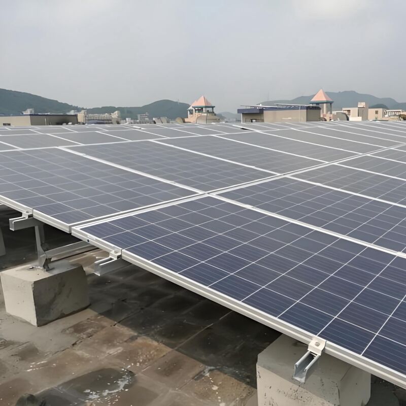 धातु की छतों के लिए 10 वर्ष की वारंटी और 216 किमी/घंटे के पवन भार के साथ हवा प्रतिरोधी सौर पैनल छत माउंटिंग ब्रैकेट