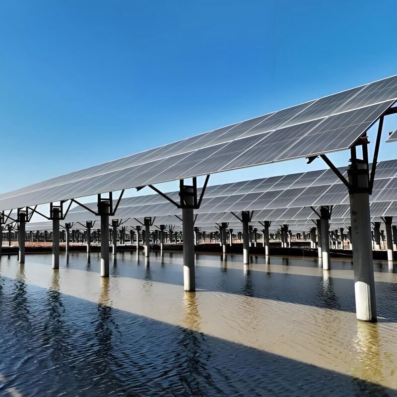 ग्राउंड सोलर माउंटिंग ब्रैकेट लंबे समय तक आउटडोर के लिए मजबूत संक्षारण प्रतिरोध प्रदान गर्म डुबकी जस्ती स्टील से निर्मित